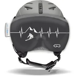 Soggle Vizor Heartbeat Skier