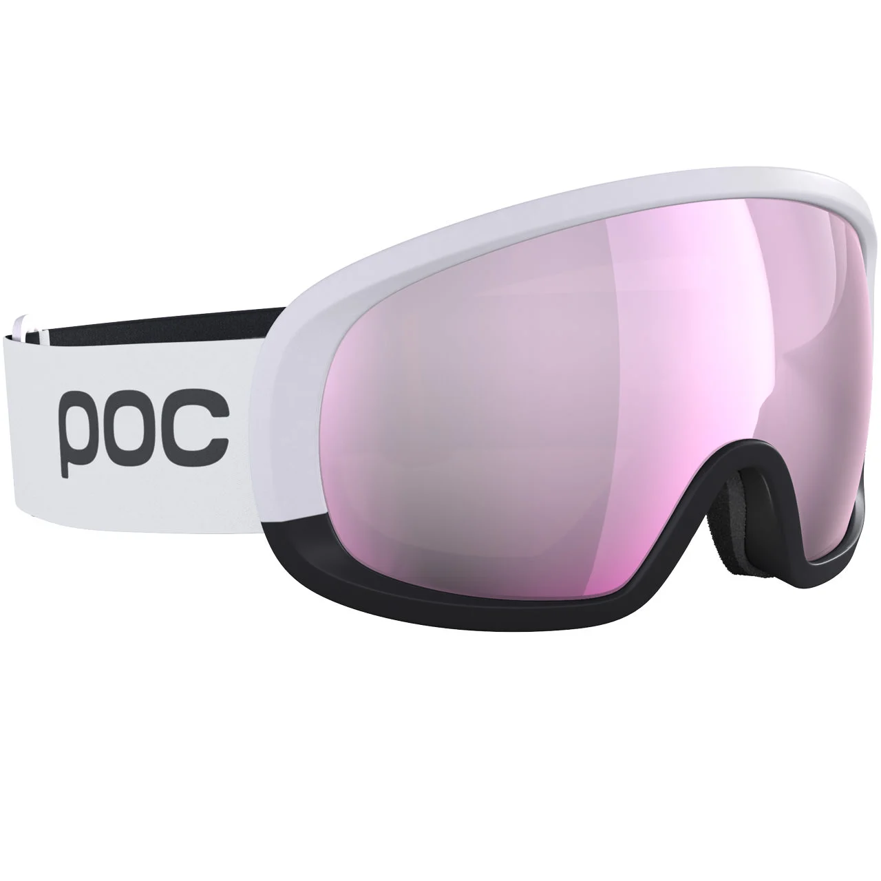 POC Fovea Mid Clarity Comp Hydro White/ura Black/clarity Comp Low Light + Spare Lens 1 POC Fovea Mid Clarity Comp Hydro White/ura Black/clarity Comp Low Light + Spare Lens