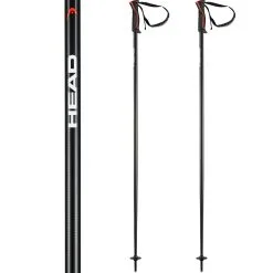 Head Frontside Anthracite/red Poles