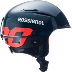 Rossignol Hero Slalom Impacts Blue With Chinguard