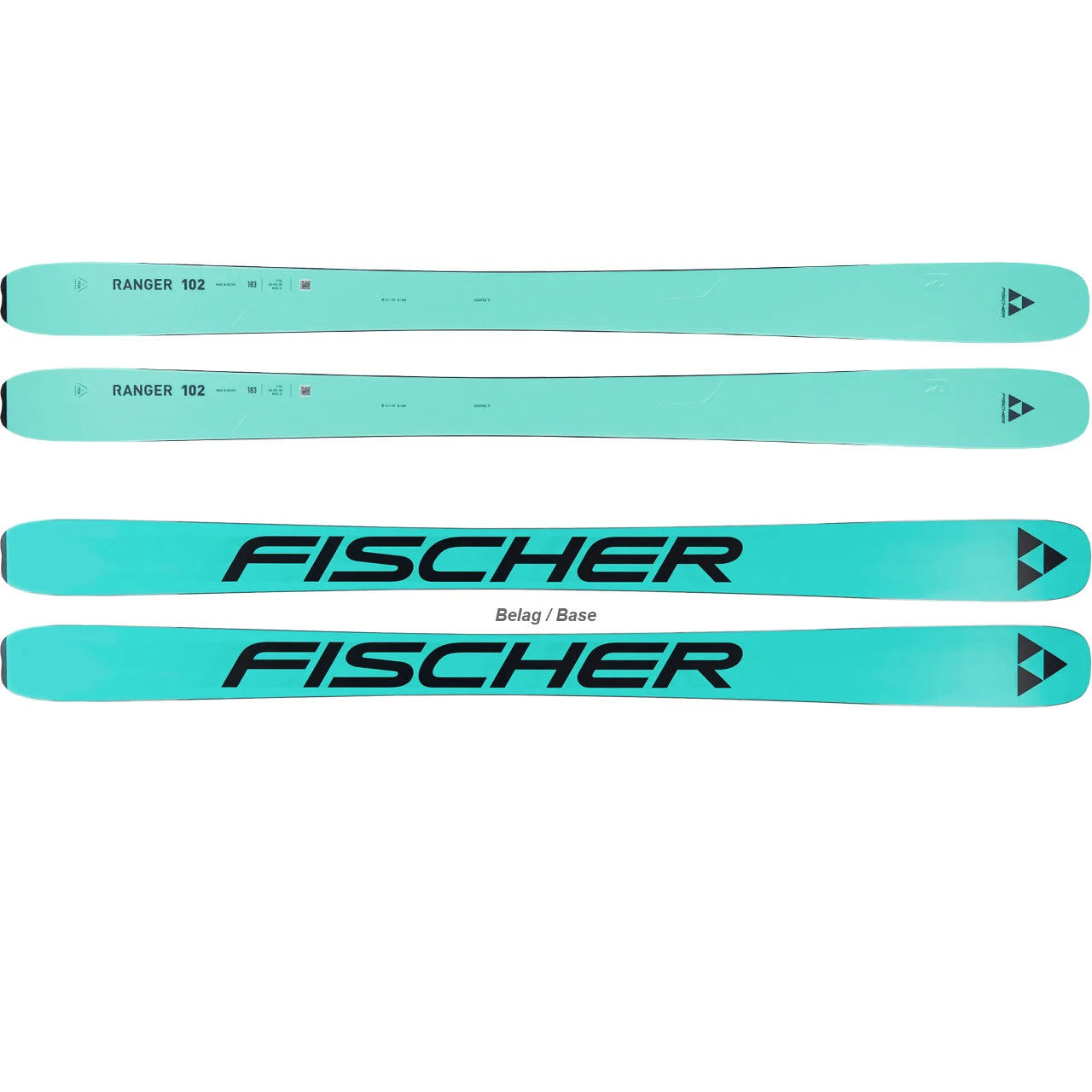 Fischer Ranger 102 Celeste (2022/23) 1 Fischer Ranger 102 Celeste (2022/23)