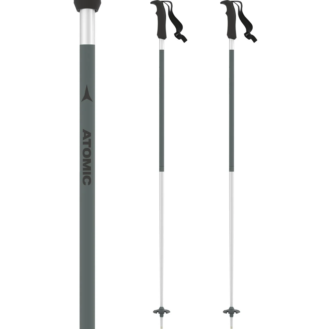 Atomic Redster Q Green/silver Poles 1 Atomic Redster Q Green/silver Poles