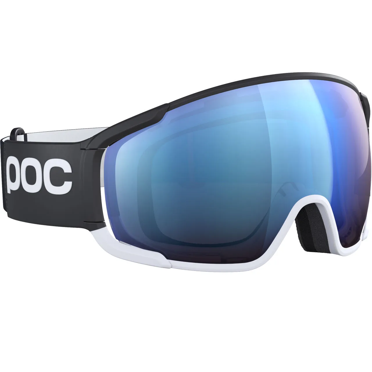 POC Zonula Clarity Comp Uranium Black/hydrogen White/spektris Blue + Spare Lens 1 POC Zonula Clarity Comp Uranium Black/hydrogen White/spektris Blue + Spare Lens