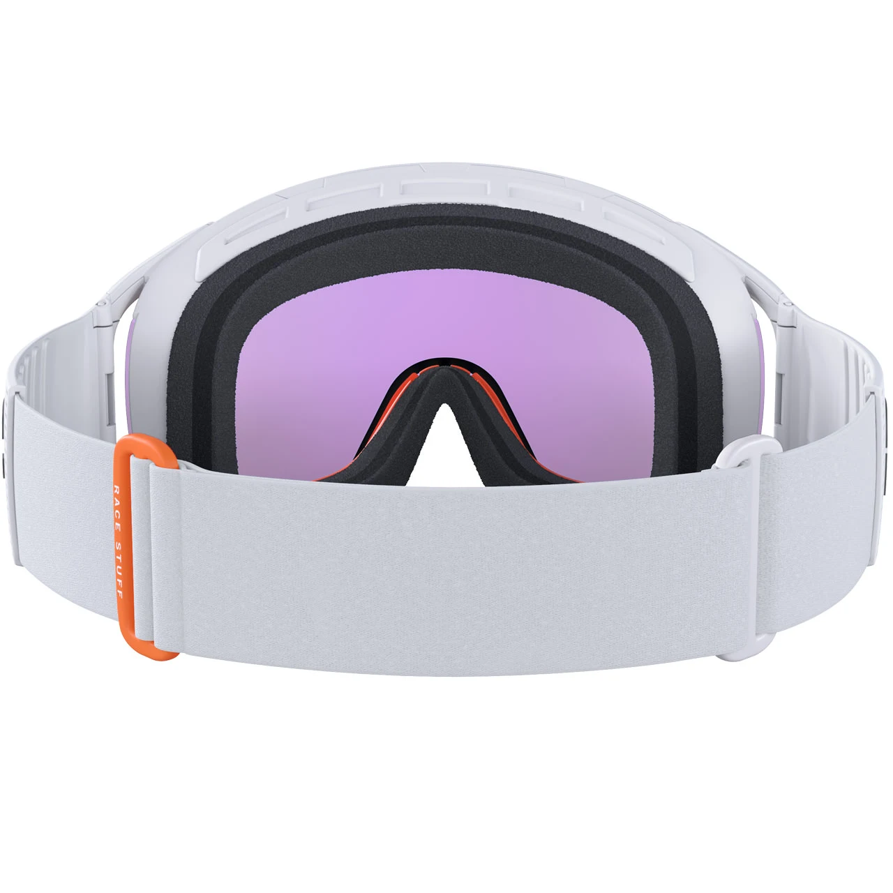 POC Zonula Clarity Comp Hydrogen White/fluorescent Orange/spektris Blue + Spare Lens 2 POC Zonula Clarity Comp Hydrogen White/fluorescent Orange/spektris Blue + Spare Lens - Image 2